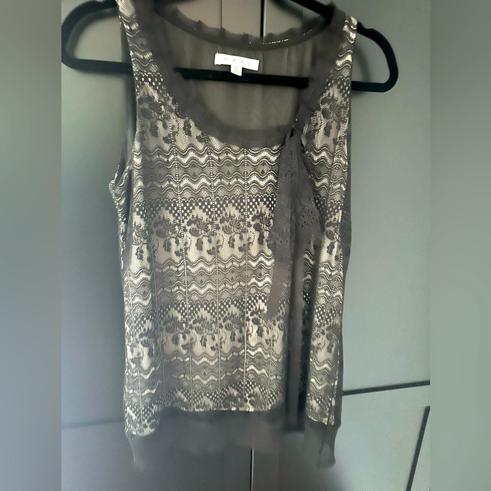 Vintage Cabi lace top